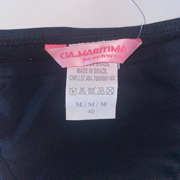 New Black with Gold Accent Bikini M - Picture 8 of 11